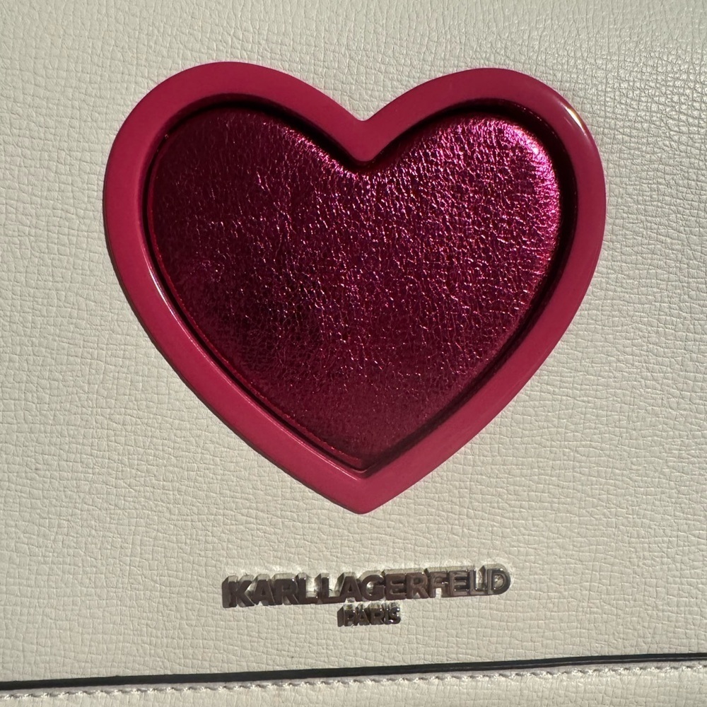 Karl Lagerfeld Heart Bag - Picture 3 of 8